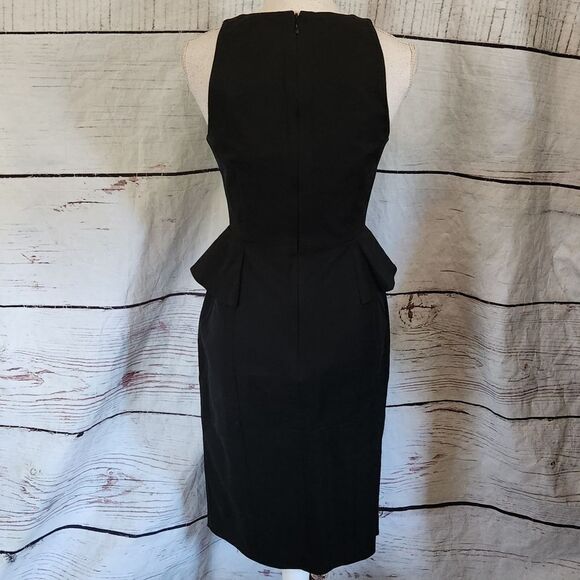 Banana Republic Bi Stretch Side Peplum Sheath Dress Size 4 NWT - Picture 4 of 8